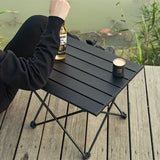 Portable Ultra-light Folding Camping Table with Storage Bag for Fishing, Picnic, Hiking, and Outdoor Activities