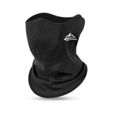 Warm Neck Guard Scarf with Honeycomb Vents - Windproof Half Face Mask for Cycling and Camping