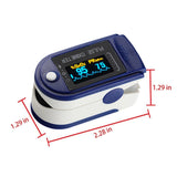 Fingertip Blood Oxygen Saturation Monitor with LED Screen