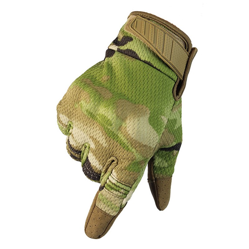 Men's Outdoor Tactical Gloves for Shooting, Hiking, Camping, Military, Hunting, Airsoft - Free Soldier