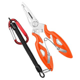 Stainless Steel Fishing Pliers: Hook Remover, Braid Line Cutter, Scissors, Fish Tong - Saltwater Fishing Accessories