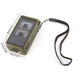 10-in-1 Multi-Function Outdoor Survival Military Camping Hiking Compass Tool Kit