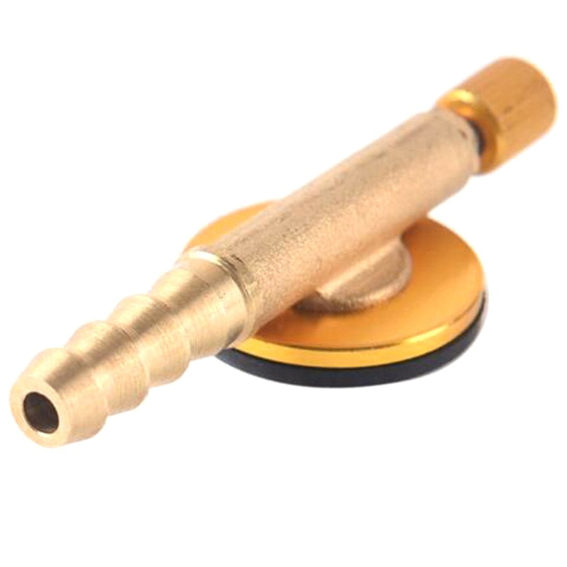 Stainless Steel Outdoor Camping Gas Stove Adapter - Switching Charging Inflatable Valve for Gas Cartridge Tank