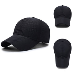 Unisex Quick Dry Breathable Mesh Baseball Cap for Summer - Ideal for Golf, Tennis, Running, Hiking, Camping