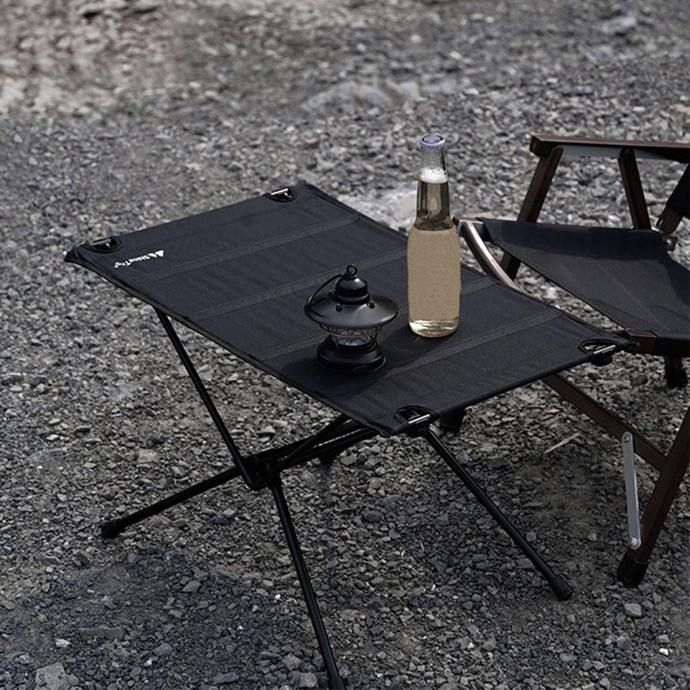 Portable Ultralight Aluminum Camping Table - Foldable, Strong Load-Bearing for Hiking, Climbing, and Picnics