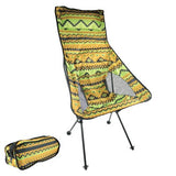 Lightweight Outdoor Moon Chair - Portable Folding Seat for Fishing, Camping, BBQ, Hiking, Garden - Ultralight Design