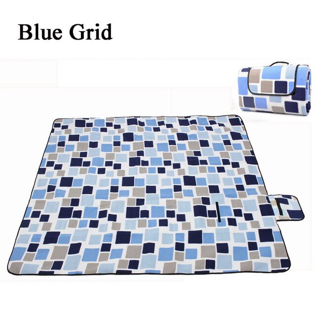 Portable Waterproof Folding Beach Picnic Mat - Outdoor, Moisture-proof, Camping Sleeping Mat, Travel Beach Pad