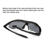 Men's Tactical Polarized Sunglasses: Bulletproof, Myopia-Friendly for Fishing, Camping, Hiking, Cycling