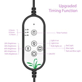 USB LED Grow Light - Full Spectrum Phyto Lamp with Control for Plants, Seedlings, Flowers, Home, Tent