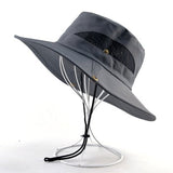 Men's Sun Hats: Wide Brim, Anti-UV, Outdoor Fishing, Summer Hiking & Camping Caps