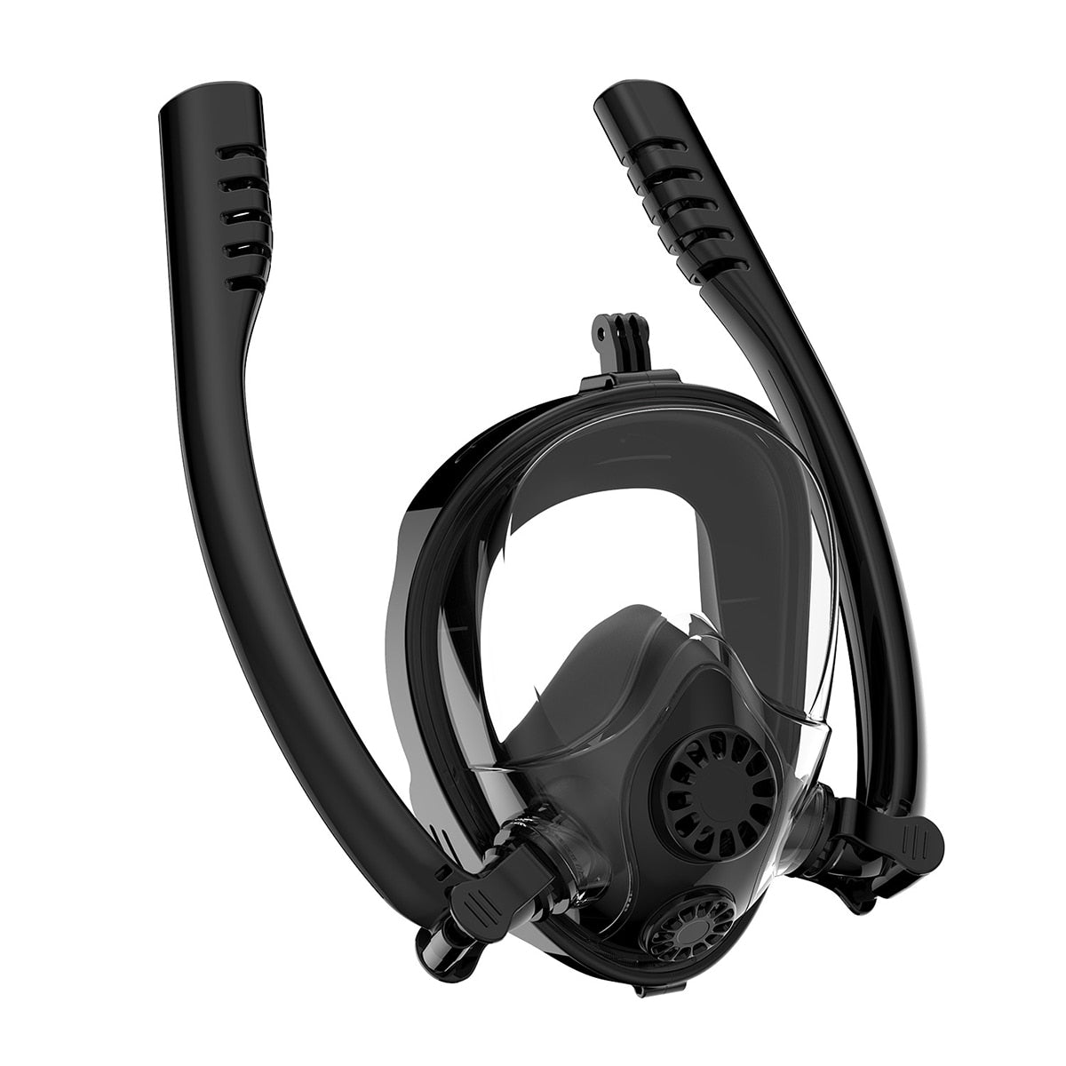 Anti-Fog Snorkeling Mask with Double Breathing Tube for Diving