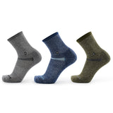 High-Quality Men's Wool Hiking Socks - Quick-Drying, Thick, Warm, Ideal for Winter Sports & Skiing