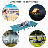 Compact Ultralight Folding Camping Cot Bed for Outdoor Backpacking and Tent Use