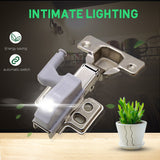 Universal Cabinet LED Light with Sensor - Battery-Powered Night Lamp for Kitchen, Wardrobe, Closet, and Cupboard