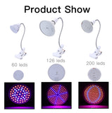 Full Spectrum LED Grow Light E27 Phytolamp for Plants, Seedlings, Flowers, and Grow Tents