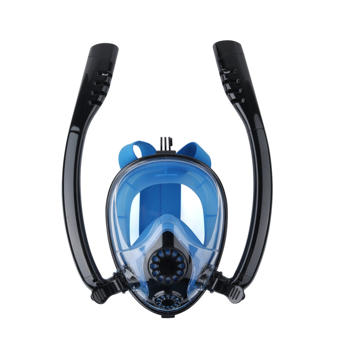 Snorkeling Mask Anti-fog Diving Double Breathing Tube Equipment