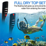 Snorkeling Mask Anti-fog Diving Double Breathing Tube Equipment