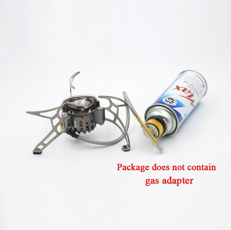 Portable Camping Stove: Multi-Use Oil/Gas 1000ml Picnic Cooker for Hiking and Outdoor Equipment