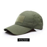 Adjustable Tactical Camouflage Hat for Military, Airsoft, Hunting, Camping, Hiking, and Fishing