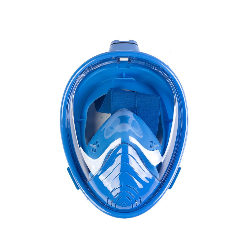 Kids Full Face Snorkel Diving Mask Swimming Training Scuba Equipment Extension For Gopro