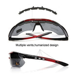 Men's Tactical Polarized Sunglasses: Bulletproof, Myopia-Friendly for Fishing, Camping, Hiking, Cycling