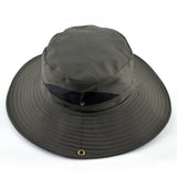 Men's Sun Hats: Wide Brim, Anti-UV, Outdoor Fishing, Summer Hiking & Camping Caps