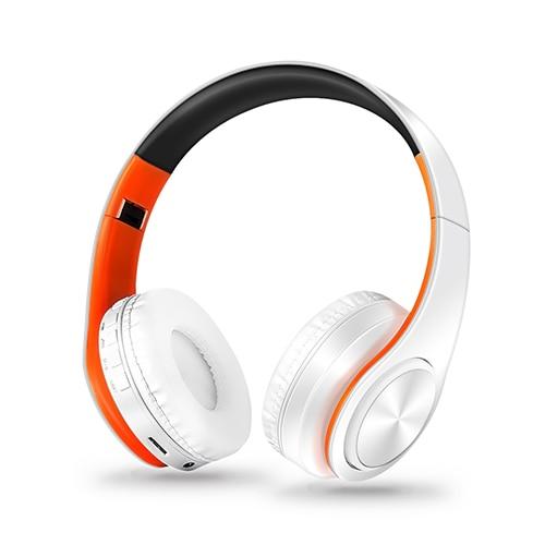 HIFI stereo earphones bluetooth headphone music headset FM and support SD card with mic for mobile xiaomi iphone sumsamg tablet - JustgreenBox