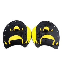 Swimming Paddles - Adjustable Hand Webbed Gloves for Adults & Children, Professional Stroke Practice