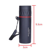 HD 30x25 Mini Portable Monocular Telescope with Zoom, Low Night Vision for Hunting, Camping, Hiking, and Tourism