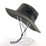 Men's Sun Hats: Wide Brim, Anti-UV, Outdoor Fishing, Summer Hiking & Camping Caps