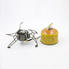Portable Camping Stove: Multi-Use Oil/Gas 1000ml Picnic Cooker for Hiking and Outdoor Equipment
