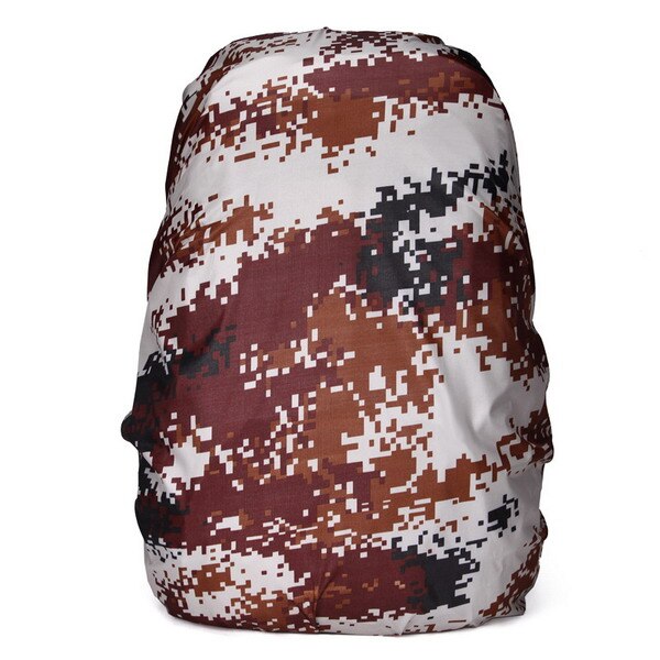 Camouflage Waterproof Dustproof Sunscreen Lightweight Backpack Rain Cover/Raincoat Bag
