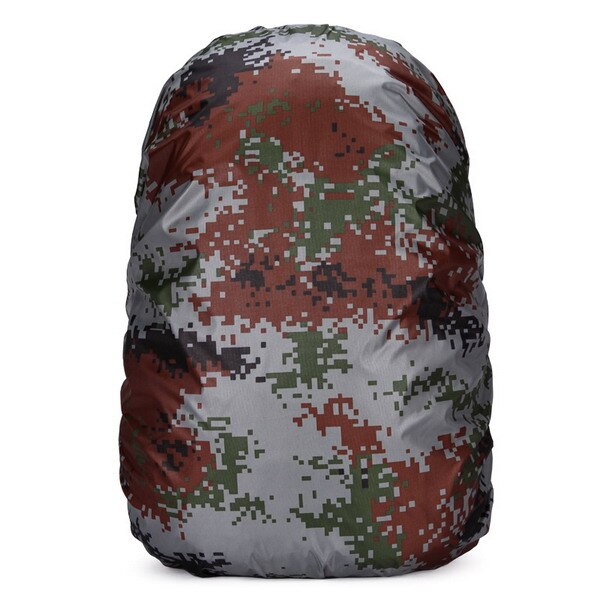 Camouflage Waterproof Dustproof Sunscreen Lightweight Backpack Rain Cover/Raincoat Bag