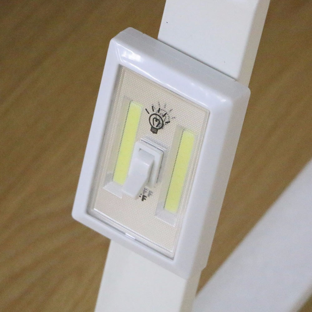 Magnetic Mini COB LED Cordless Wall Night Light Switch