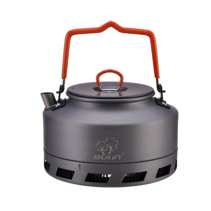 1.1L Aluminum Alloy Outdoor Kettle - Portable Teapot for Hiking, Camping, Cooking - Travel Cookware