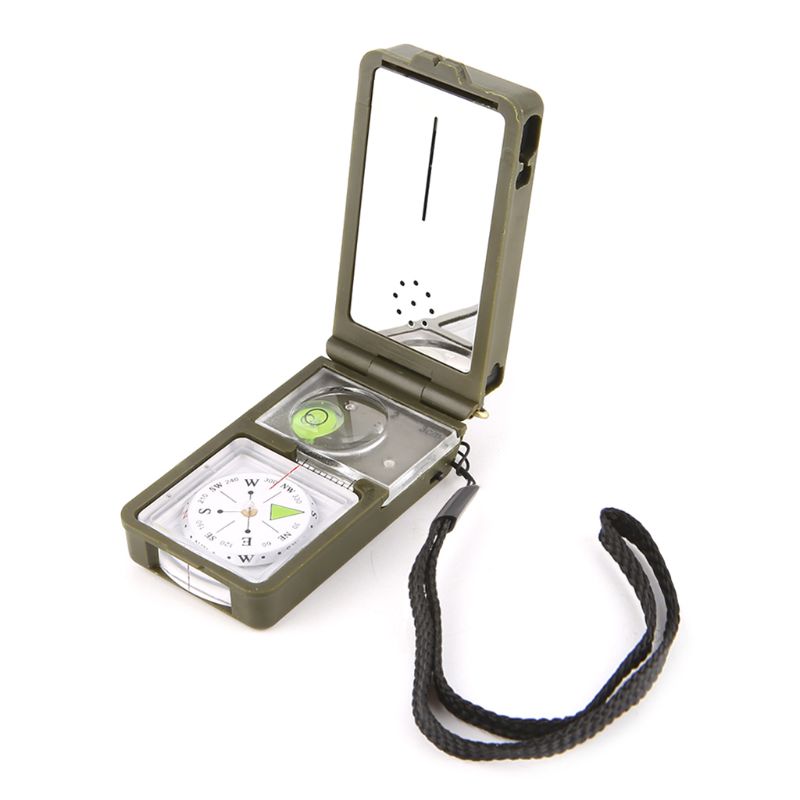 10-in-1 Multi-Function Outdoor Survival Military Camping Hiking Compass Tool Kit