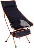 Lightweight Outdoor Moon Chair - Portable Folding Seat for Fishing, Camping, BBQ, Hiking, Garden - Ultralight Design