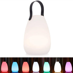 Portable Waterproof LED Table Lamps - Indoor/Outdoor Decorative Lights with Remote for Events, Camping, and Mood Lighting