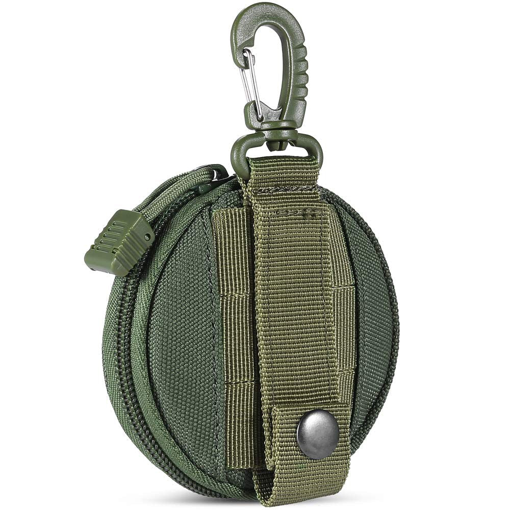 1000D Tactical Wallet Pocket Military Accessory Bag - Portable Mini Money Coin Pouch & Keys Holder for Hunting & Camping