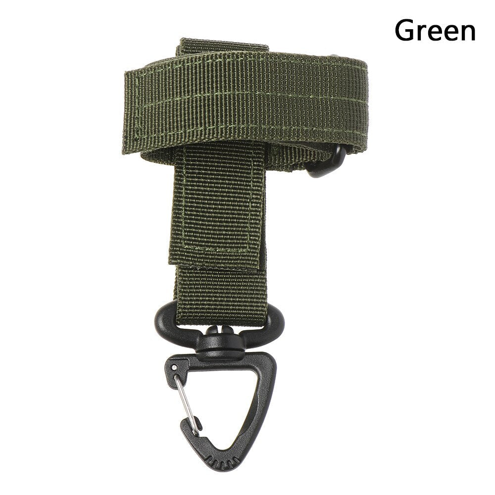 Outdoor Glove Hook Safety Clip - Anti-Lost Adjustable Climbing Rope Storage Buckle for Camping
