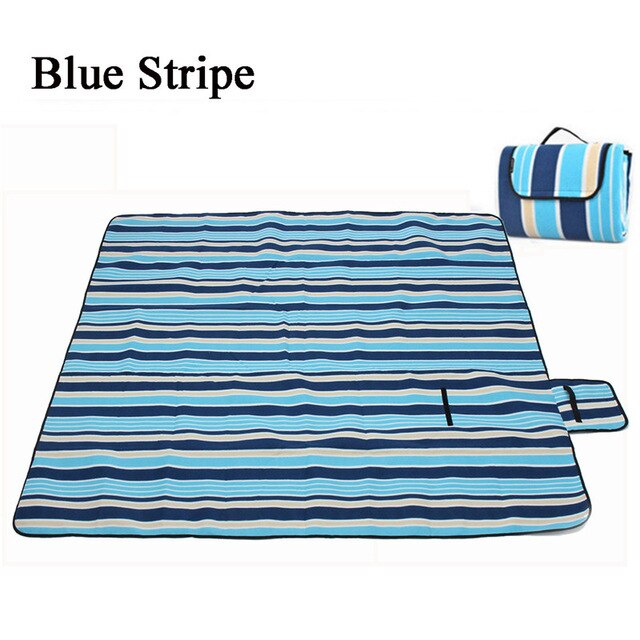 Portable Waterproof Folding Beach Picnic Mat - Outdoor, Moisture-proof, Camping Sleeping Mat, Travel Beach Pad