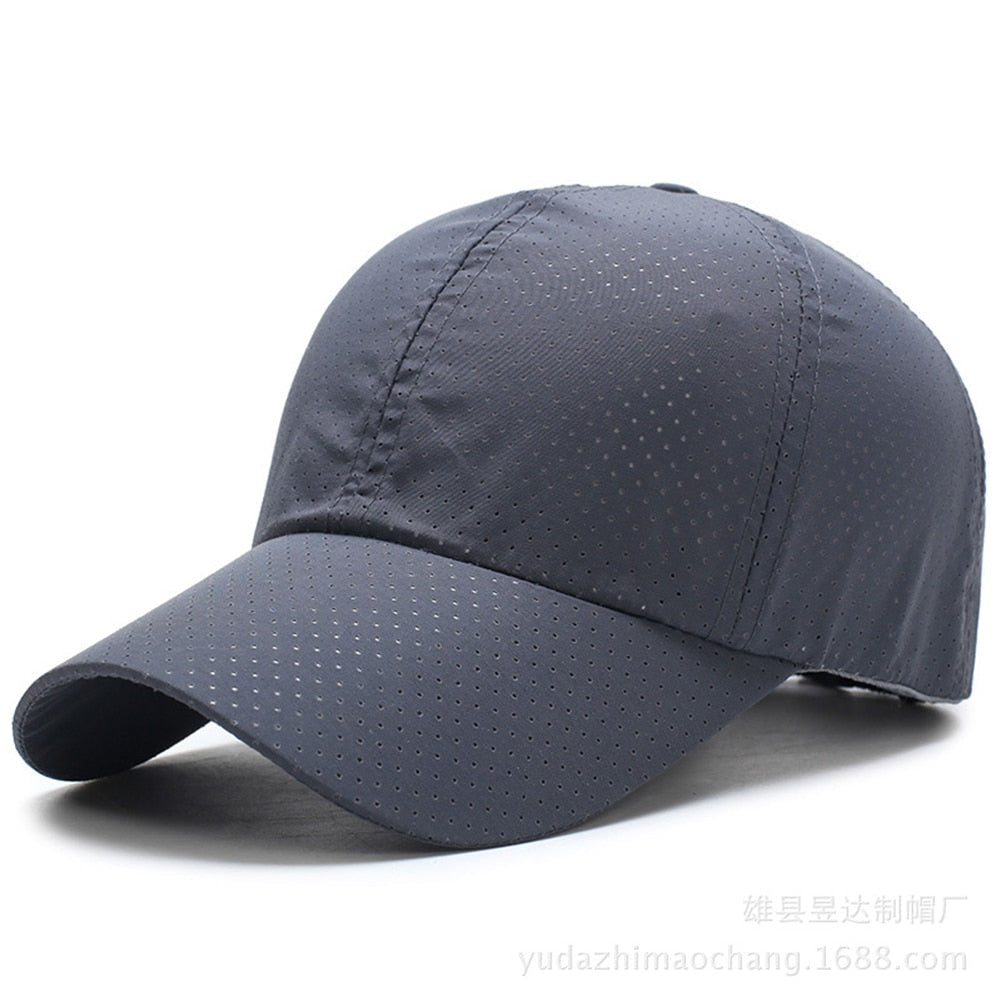 Unisex Quick Dry Breathable Mesh Baseball Cap for Summer - Ideal for Golf, Tennis, Running, Hiking, Camping