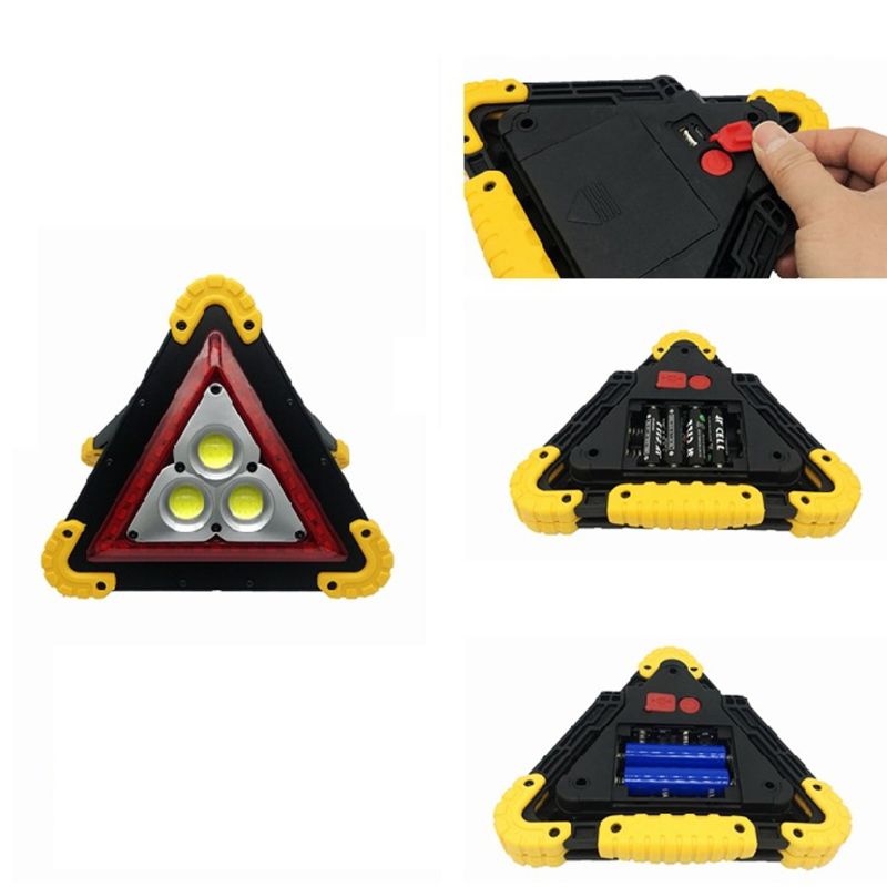 Bright LED Taillight Warning Light - Waterproof Strobe Lamp for Trucks, Outdoor Camping, and Emergency Use