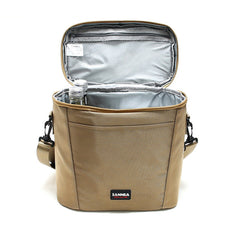 11L Picnic Bag - 600D Oxford Cloth, Three-Layer, Shoulder Handle, Zipper, Outdoor Camping Lunch Thermal Insulation Ice Bag