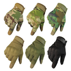 Men's Outdoor Tactical Gloves for Shooting, Hiking, Camping, Military, Hunting, Airsoft - Free Soldier