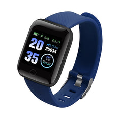 Bluetooth Blood Pressure Sport Waterproof Smart Watch Men Women Kids With Silicone Strap