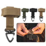 Outdoor Glove Hook Safety Clip - Anti-Lost Adjustable Climbing Rope Storage Buckle for Camping