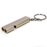 High-Frequency Double Tube Emergency Whistle for Outdoor Camping, Survival, and Self-Defense