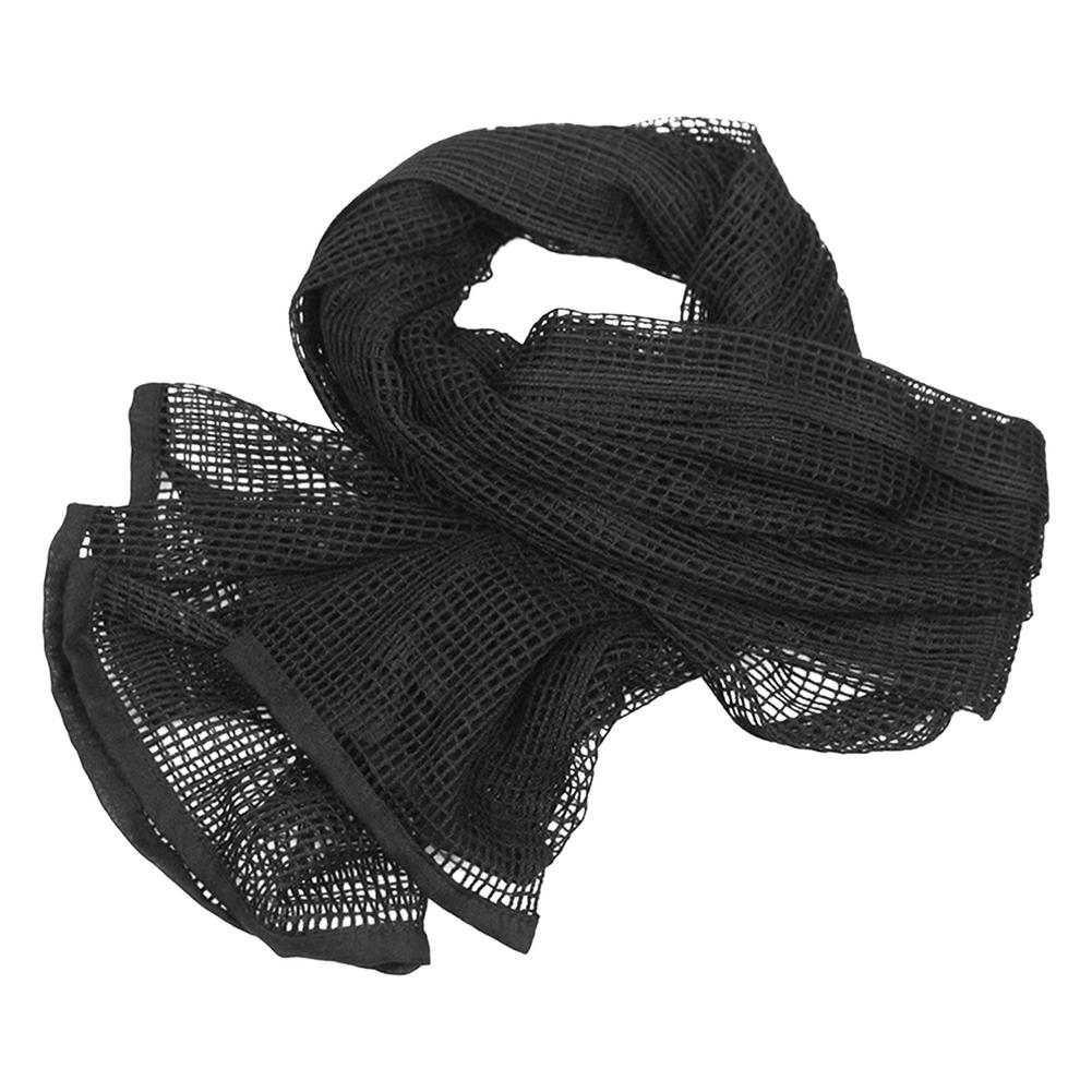 Military Tactical Camouflage Mesh Scarf - Keffiyeh Sniper Face Mask Shemagh Head Wrap for Outdoor Camping & Hunting