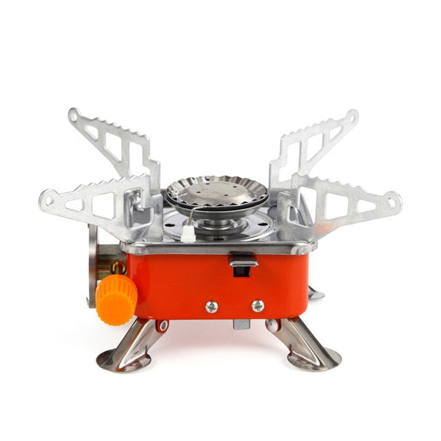 Ultralight Portable Camping Stove: Outdoor Picnic, Hiking, Survival Cooking Tool, Propane/Gasoline Burner